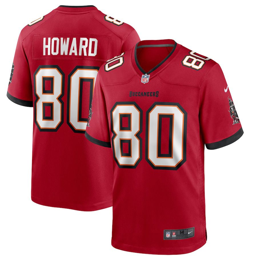 Men Tampa Bay Buccaneers 80 O.J. Howard Nike Red Player Game NFL Jersey